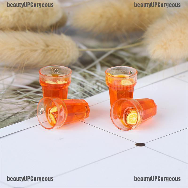 Set 5 Ly Uống Trà / Chanh Mini Tỉ Lệ 1: 12 Trang Trí Nhà Búp Bê