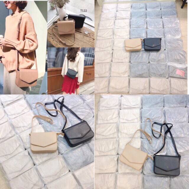 Túi Xách Nữ💖 𝑭𝑹𝑬𝑬𝑺𝑯𝑰𝑷 💖 Túi Đeo Chéo Hàn Quốc Dáng Bì Thư | BigBuy360 - bigbuy360.vn