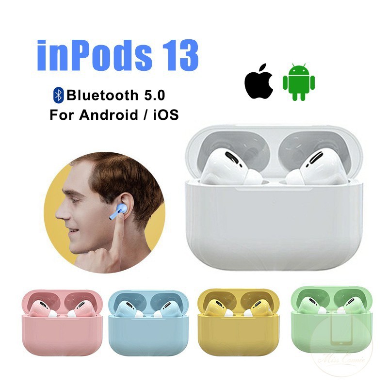 Tai Nghe Blutooth Nghe Không Dây Tai Nghe Bluetooth i13inpod 13 Pro Clickigo Tai Nghe Ipod Wireless Headphone