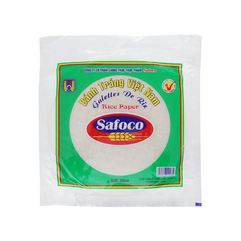 Bánh tráng cuốn Safoco 22cm 300g