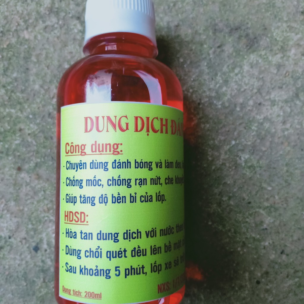 Lọ đánh bóng lốp