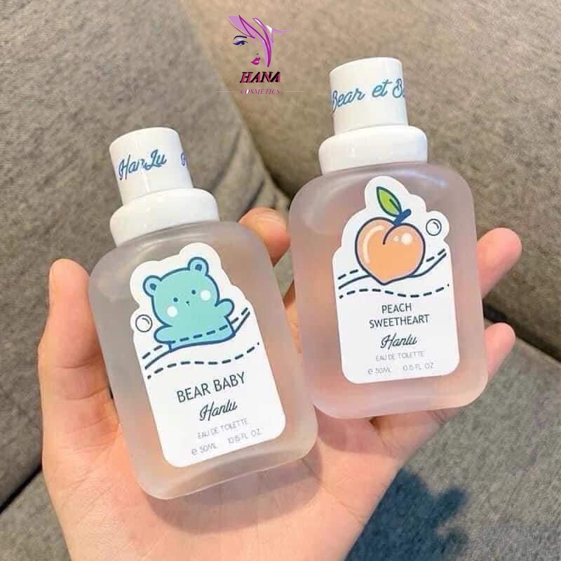 Nước Hoa HanLu , Xịt Thơm Body HanLu Bear BaBy Hương Nhẹ Nhàng Quyến Rũ