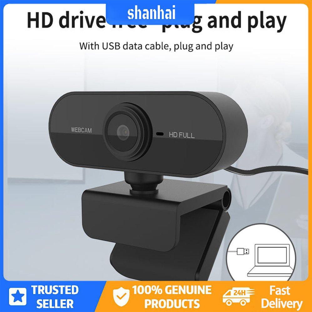 Webcam 1080P PC Mini USB 2.0 Máy ảnh Web với Micrô USB Máy tính Camera | BigBuy360 - bigbuy360.vn