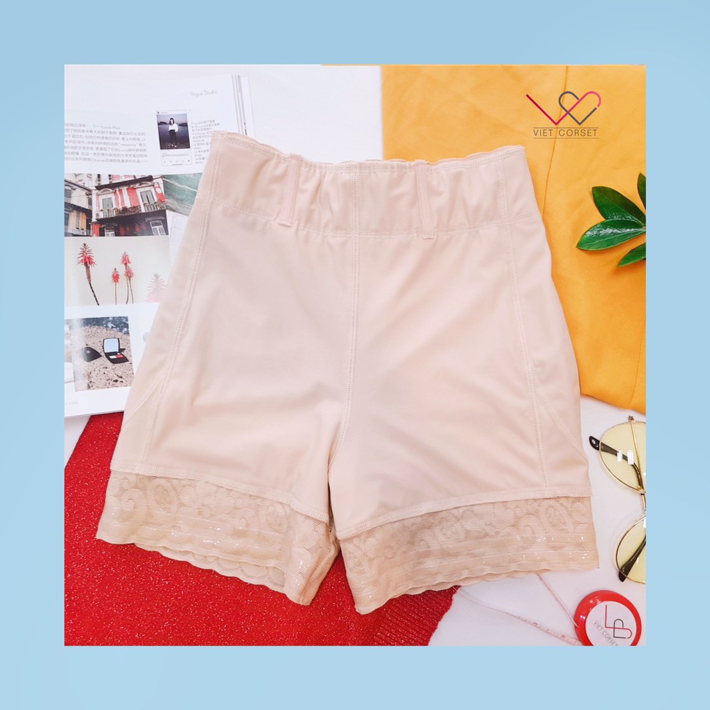 Quần Nâng Mông Nịt Bụng Cạp Cao Vietcorset Chính hãng Cao Cấp, Tròn Đầy Hõm Hông, Thu Gọn Đùi, Chất liệu Thông Thoáng | BigBuy360 - bigbuy360.vn