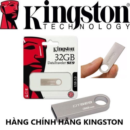 GIÁ TỐT   USB Kingston SE9 64Gb 32Gb 16Gb 8Gb 4Gb 2Gb - USB2.0, chống nước, Bảo hành 12 tháng,