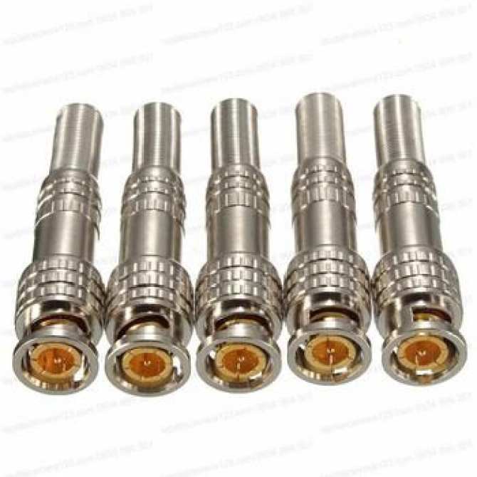 Jack BNC cho camera - lò xo - lõi đồng - loại tốt