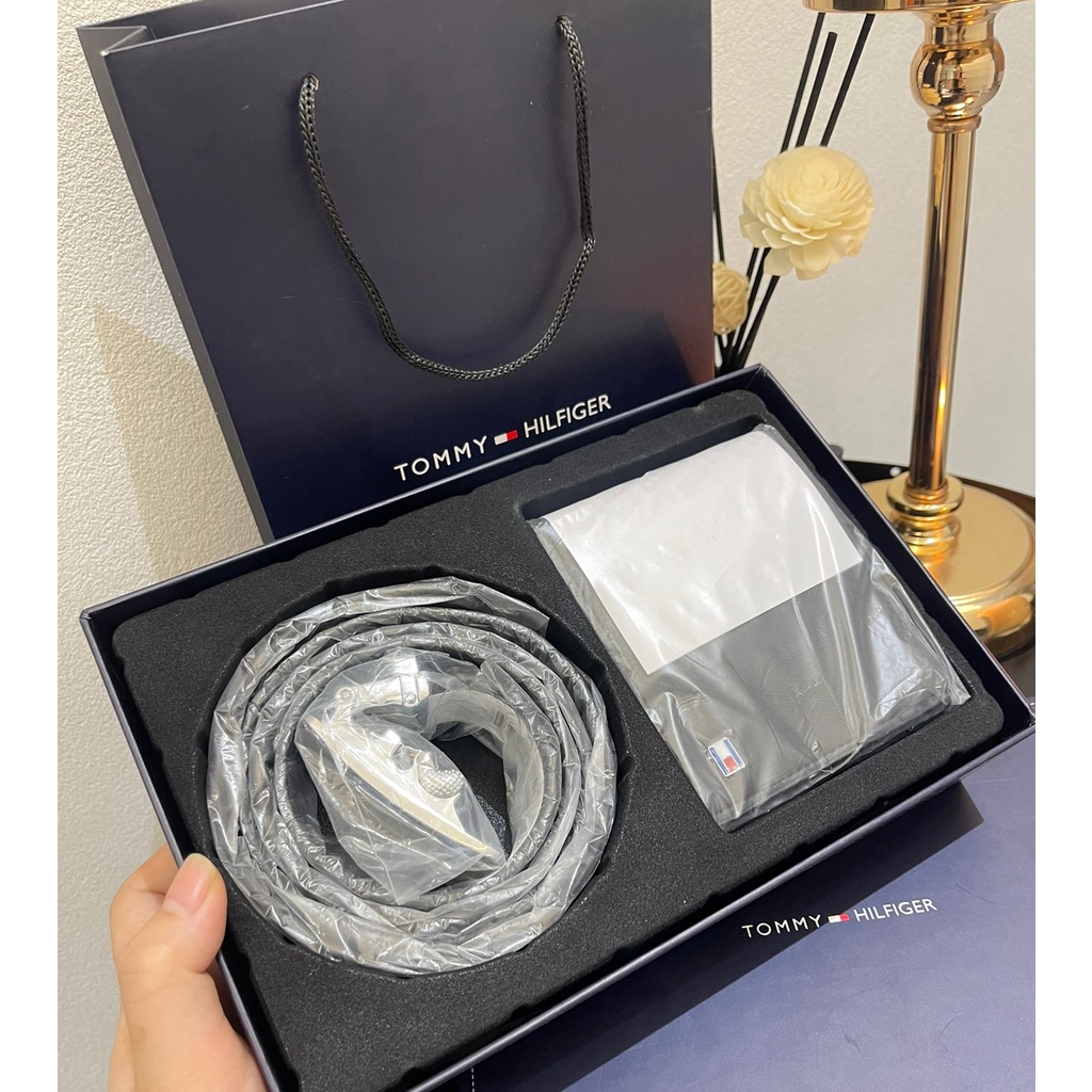 Thắt Lưng Da Kèm Ví 120cm Kiểu Dáng Sang Trọng Cho Nam