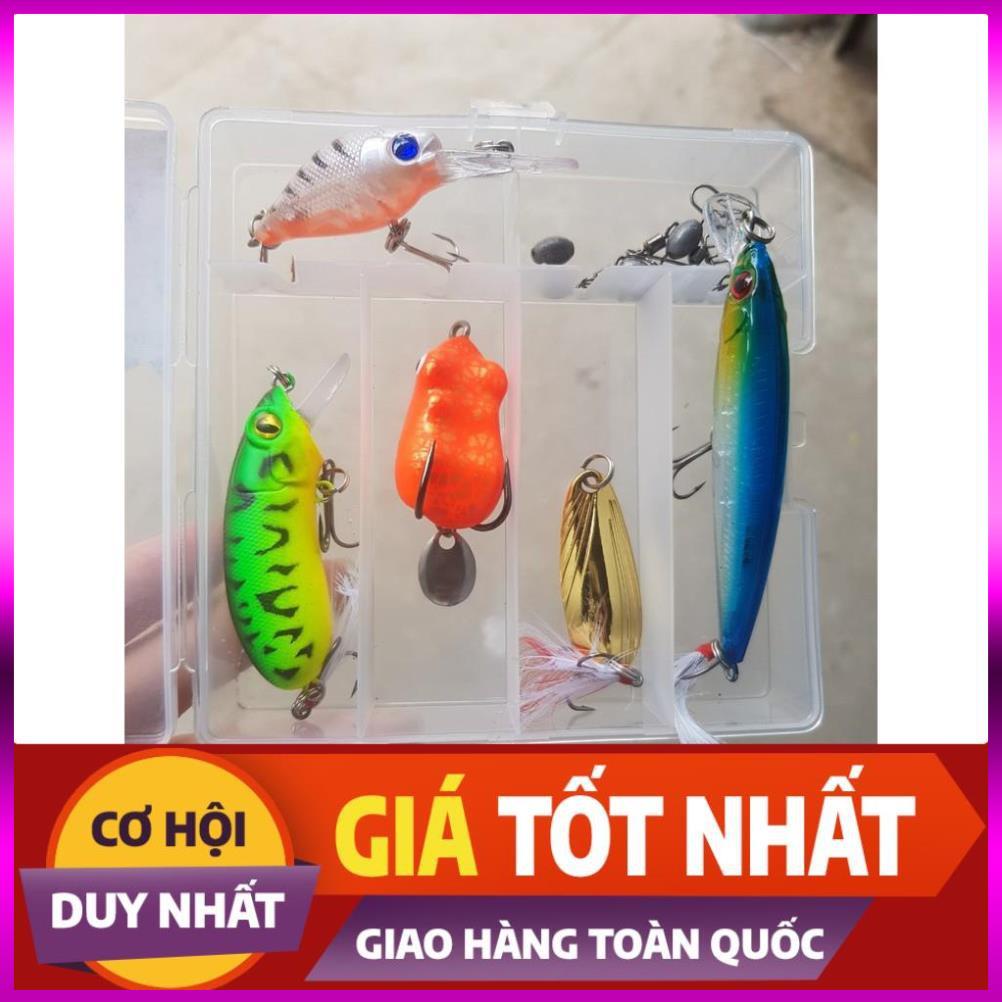 [Xả Kho 3 Ngày] Bộ Mồi Câu Cá cao cấp - đủ 5 tầng nước - mồi câu lure