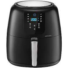 Nồi Chiên Không Dầu Lock&amp;Lock Jumbo Plus Air Fryer EJF357BLK/ EJF296BLK - Hàng chính hãng