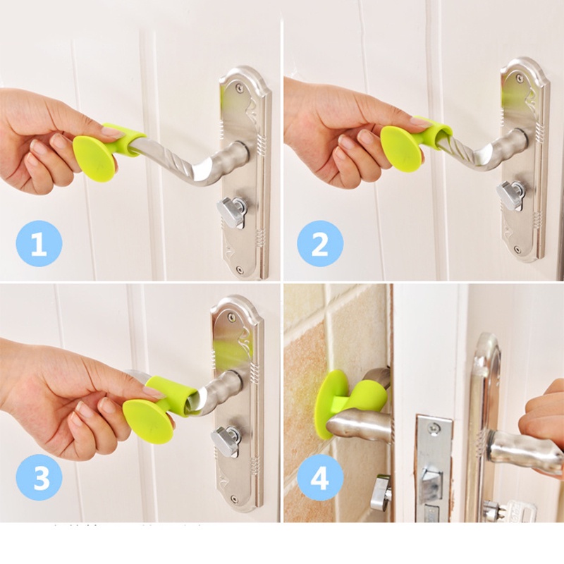 Miếng Silicone Chặn Cửa Chống Va Đập Tiện Dụng