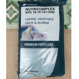 (500g) Phân Bón NPK 16-16-16, Nhập Khẩu Nga, thành phần đạm kép, công nghệ tháp cao tiên tiến hàng đầu