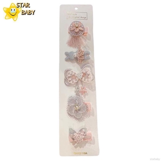 Set Kẹp Tóc Dễ Thương Cho Bé Gái