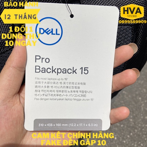 Balo DELL chính hãng - Dell Pro Backpack 15