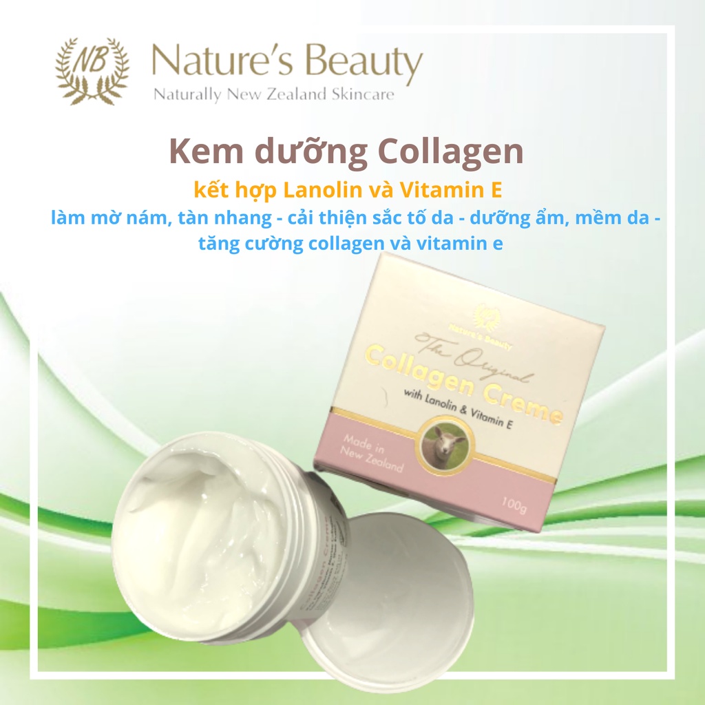 Kem dưỡng chiết xuất dầu Lanolin từ Cừu New Zealand - tăng cường collagen và vitamin e