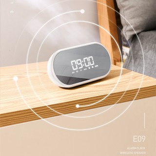 Đồng hồ báo thức kiêm loa bluetooth baseus e09 1.500mah chính hãng