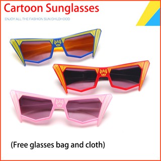 Kính Mát Hoạt Hình Siêu Nhân Thời Trang Cho Bé Trai