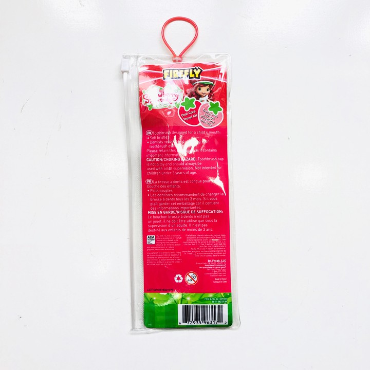 Bàn chải răng Firefly Travel Kit Strawberry Shortcake