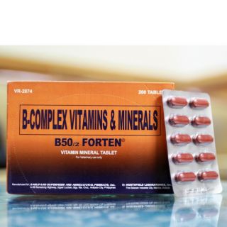 B-complex vitamin & minerals - B50 Forten