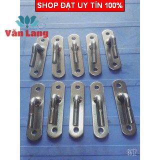 Móc bạt ô tô, thành thùng xe tải bằng Inox dài 7,5cm