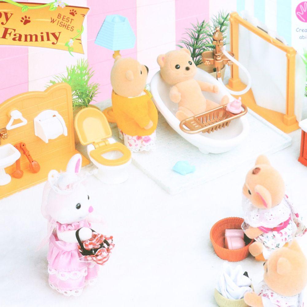 Mô Hình Chậu Rửa Mặt Dùng Làm Đạo Cụ Chụp Ảnh Cho Nhà Búp Bê