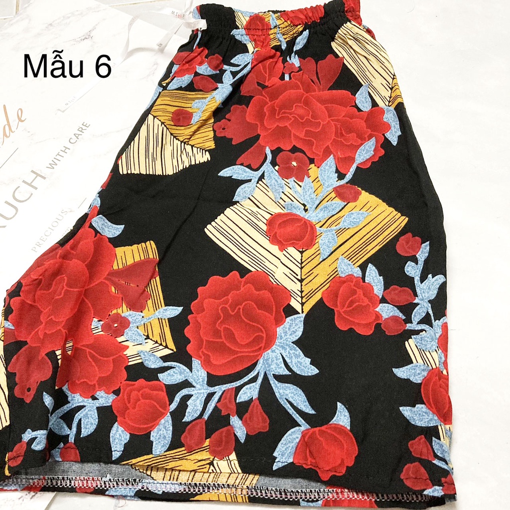 Quần đùi nữ từ 50-55kg vải lanh tole - Quần short nữ - QU26
