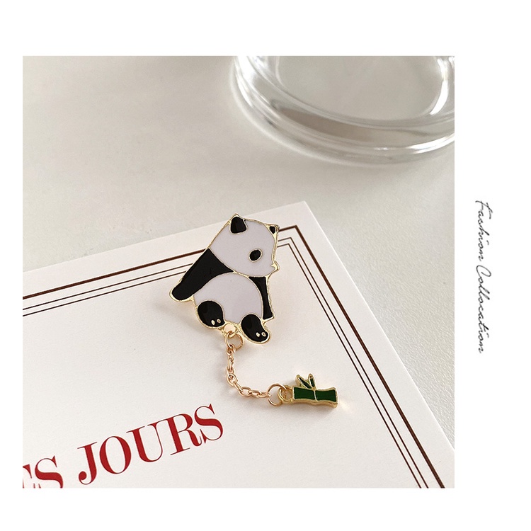 Trâm cài áo hình động vật hoạt hình đáng yêu phong cách Hàn Quốc