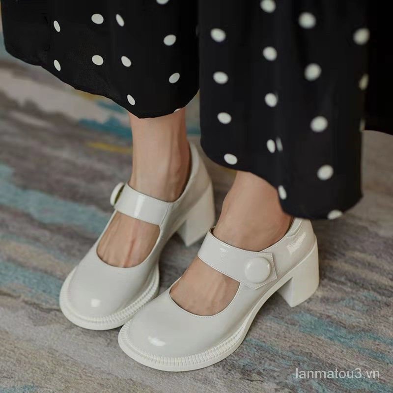 Giày Da Nữ Đế Dày Thời Trang Nhật Bản 2021 | BigBuy360 - bigbuy360.vn