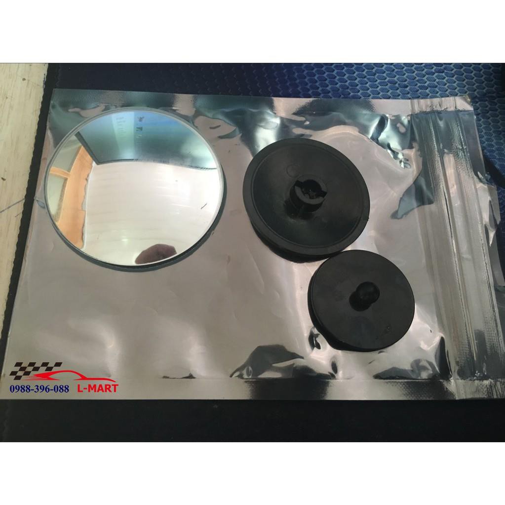 (LOẠI XỊN DÍNH 3M) Bộ 2 gương cầu lồi xoay 360 cao cấp cho ô tô - Sz633