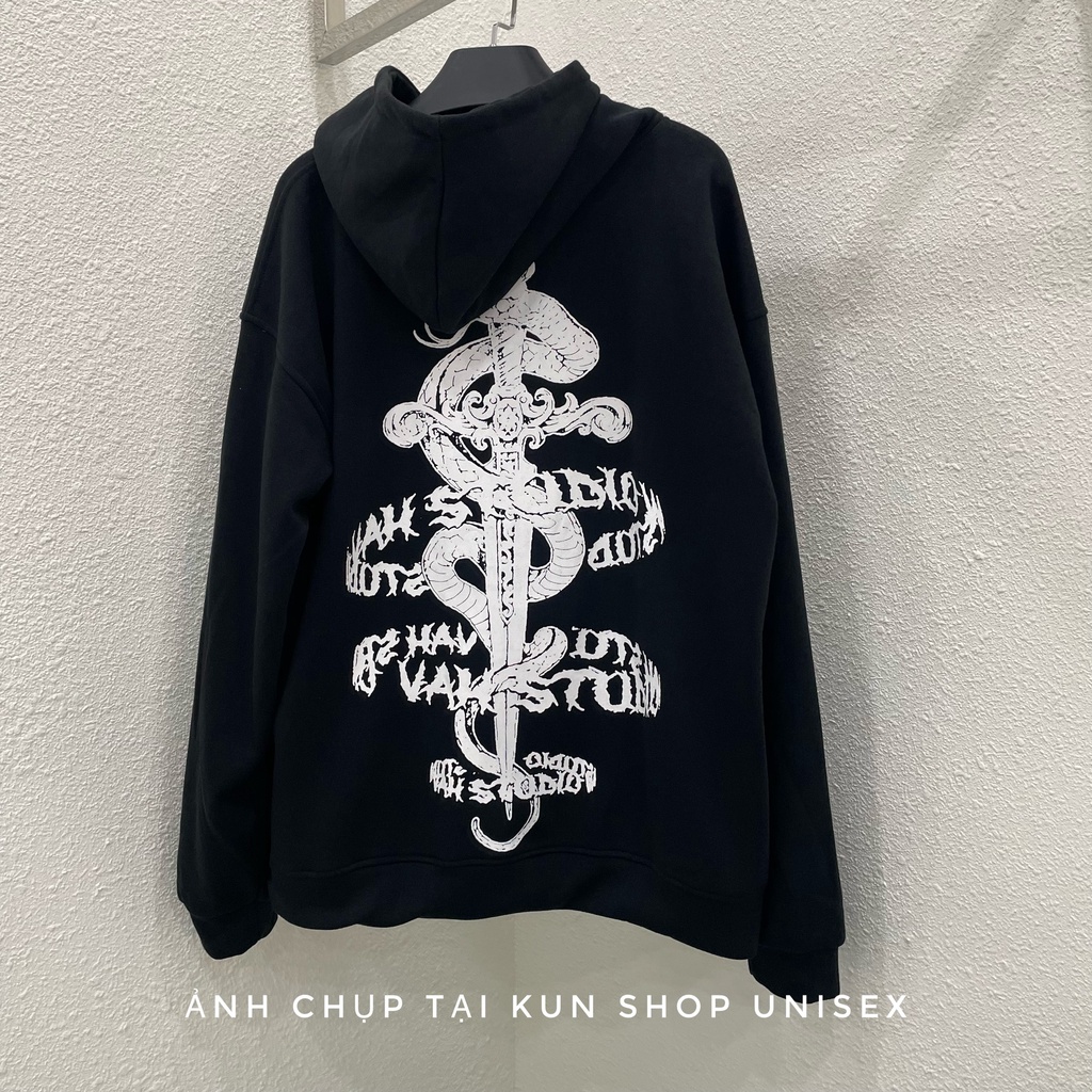 Áo hoodie VAH studio SNAKE Áo khoác nỉ hoodie vah.studio chất nỉ bông hàng vah chính hãng