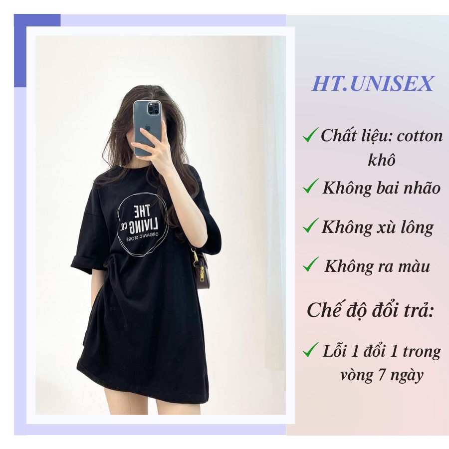 Áo phông 3158 cotton khô form rộng nữ quảng châu THELEVING NH13