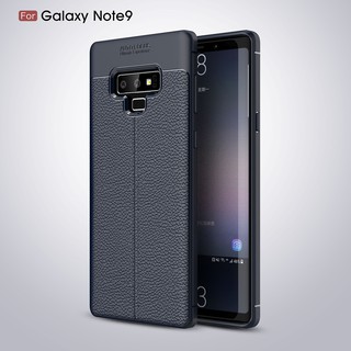 Ốp lưng Samsung Note 9 silicon giả da Auto Focus