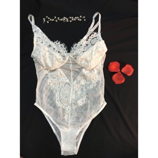 Bodysuit lưới có khuy đáy (Ảnh thật)