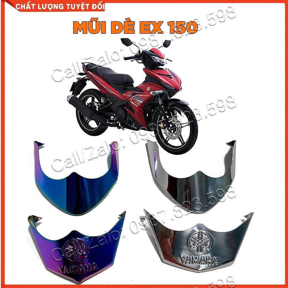 Bọc Mỏ Dè Trước Sau EX 150 (2018 - 2019)