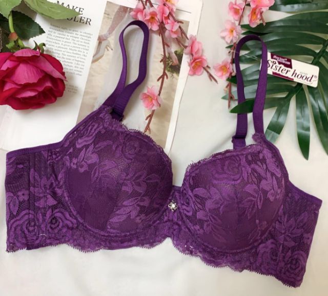 Áo lót big size 101 ren mỏng quả to bản lưng 4 móc cài che mỡ thừa to ngực to | BigBuy360 - bigbuy360.vn