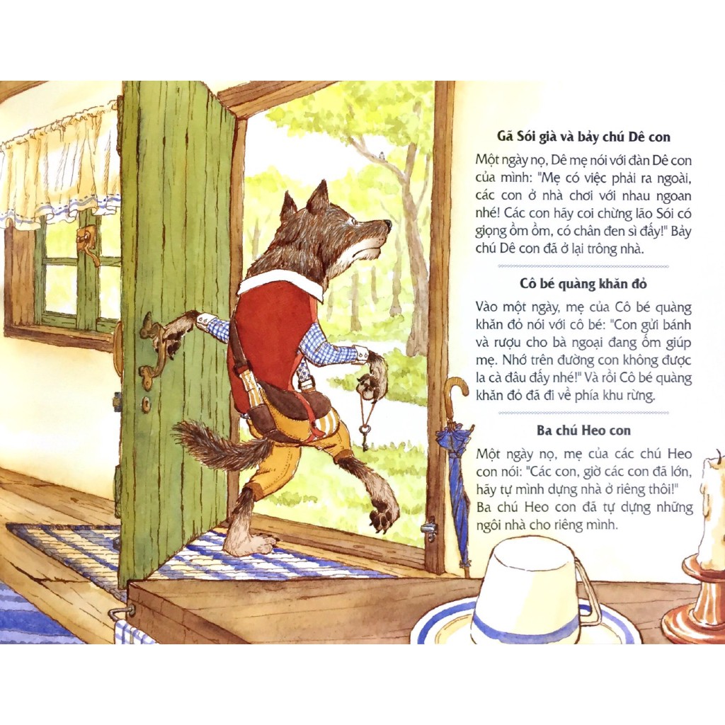 Sách - Sói Già Để Bụng Đói Meo, Vì Truyện Cổ Tích Mà Treo Cái Mồm