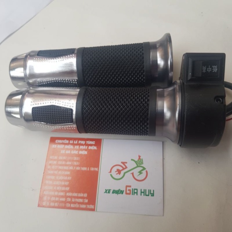 TAY GA CÓ SỐ1-2-3 XE ĐẠP ĐIỆN XE ĐIỆN GIA HUY