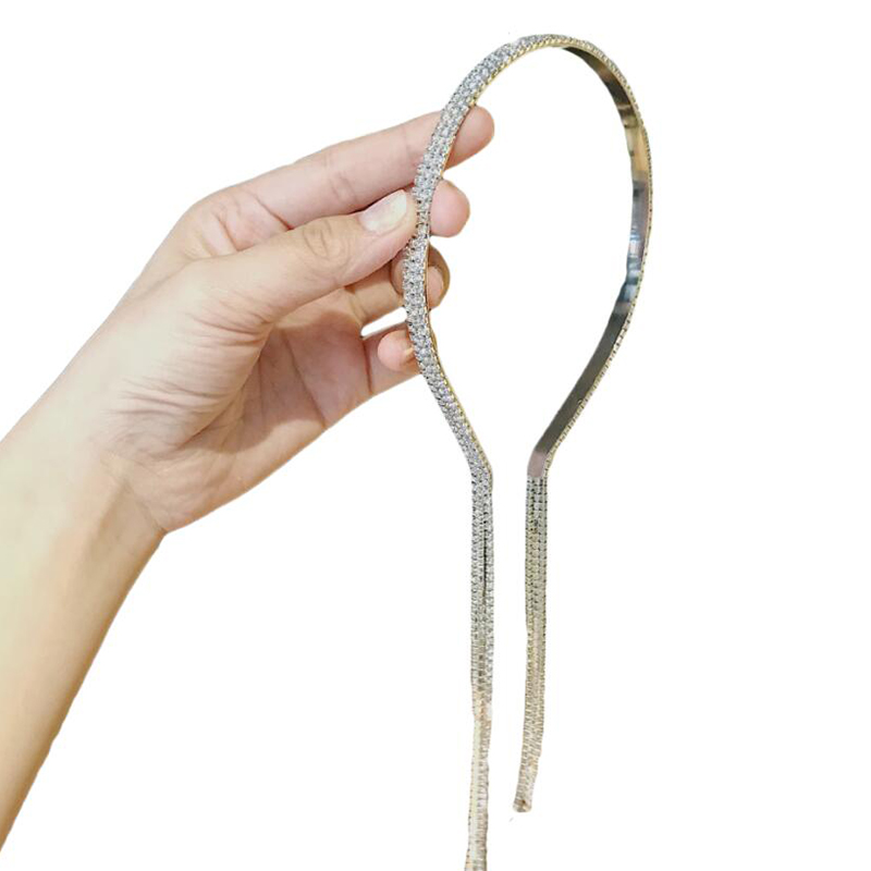 1 Băng Đô Đính Đá Thời Trang Nữ Tính