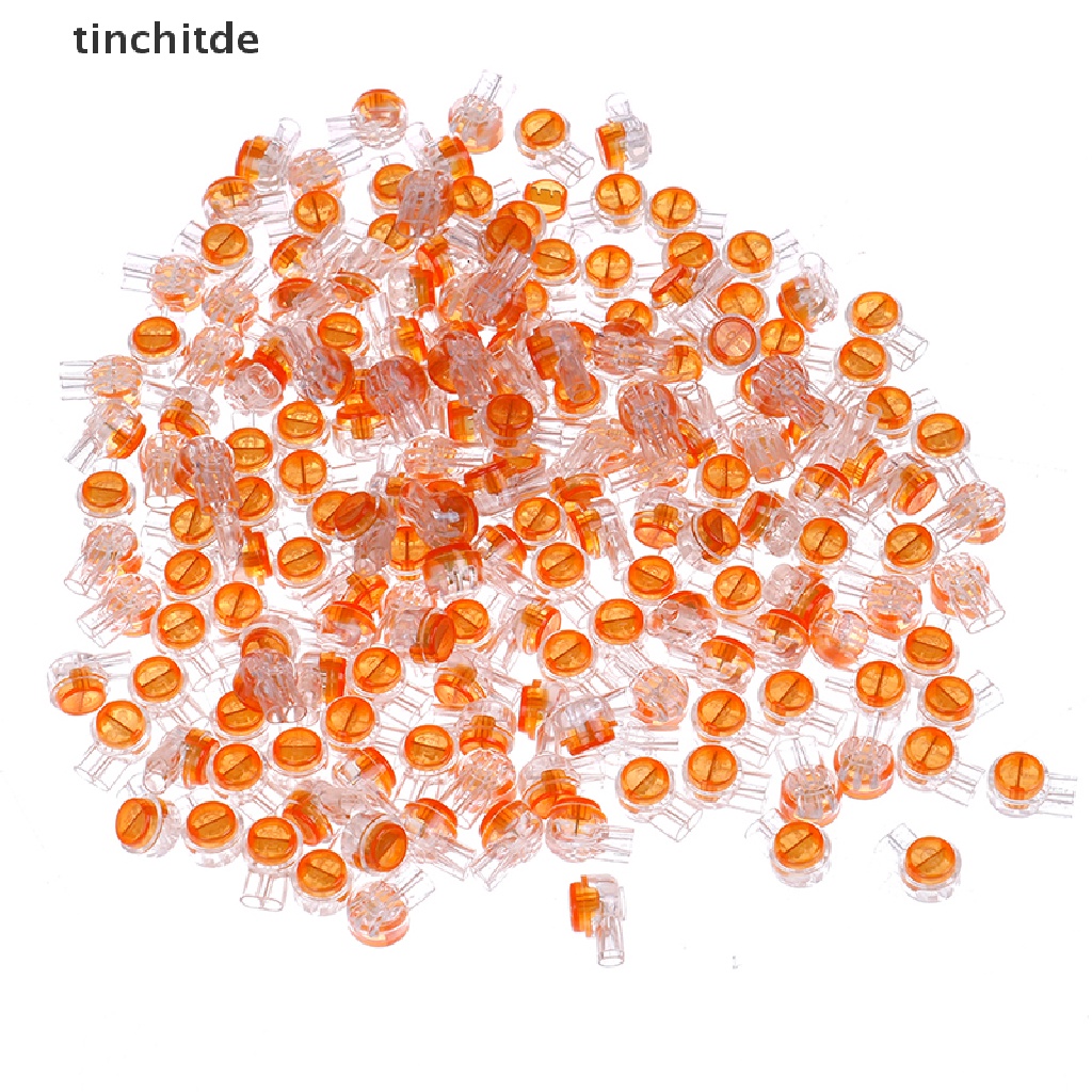 Set 200 Đầu Nối Dây Điện 2 Cổng Bằng Nhựa K1 Tiện Dụng