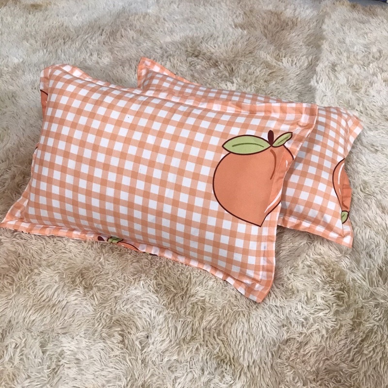 Vỏ gối nằm cotton poly , áo gối nằm 45x65cm được chọn mẫu