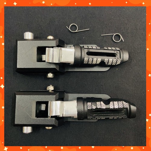 GÁC CHÂN NHÔM BẤM CHO CÁC DÒNG XE VARIO 150,VARIO 125,CLICK,AB 125,VISION CAO CẤP