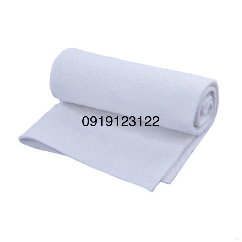 Bông lọc bể cá màu trắng kích thước 40*55cm mềm