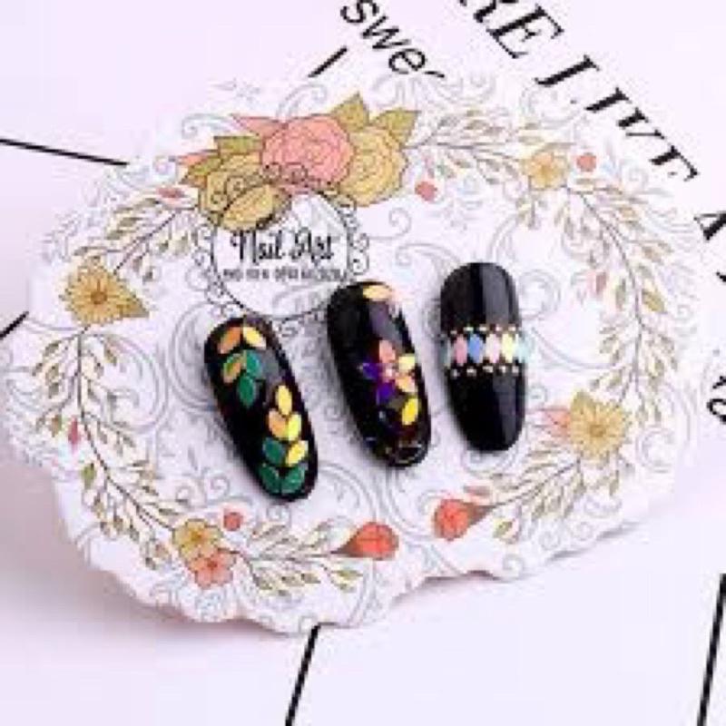 Set nhũ hạt gạo trang trí móng HOT