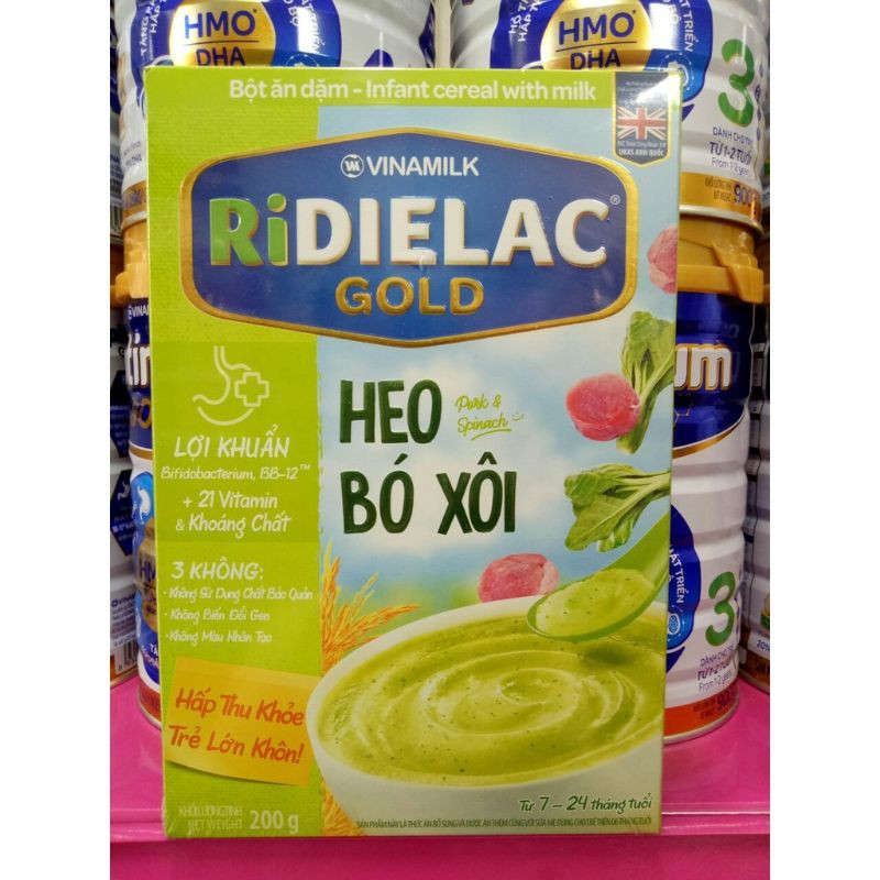 Bột ăn dặm REDIELAC vinamilk đủ vị