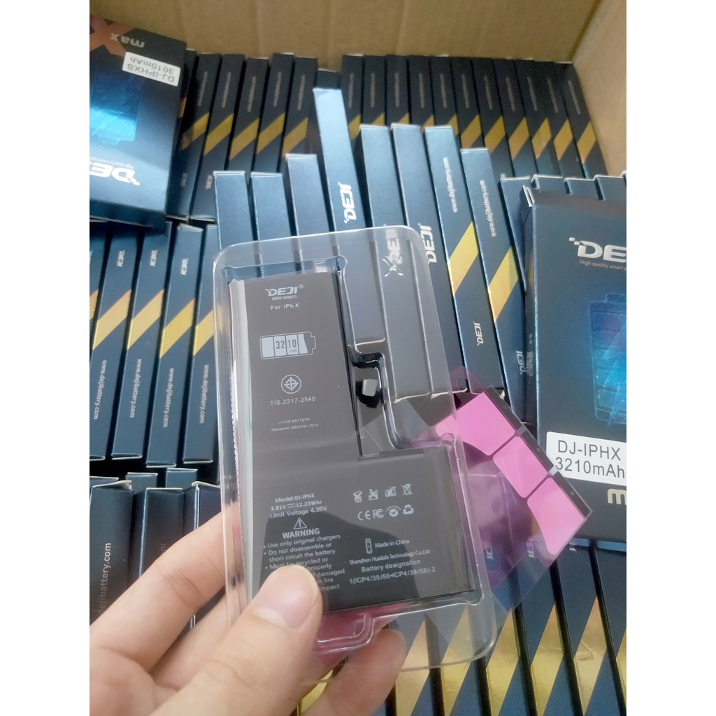 Pin IPDEJI Dung Lượng Cao 5G 5S 6G 6S 6Plus 6S Plus 7G 7 Plus 8G 8 Plus