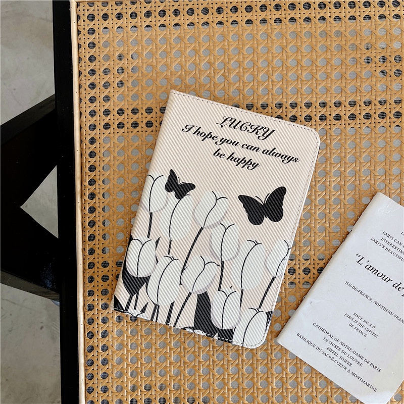 Ốp Máy Tính Bảng Da PU Có Đế Cho iPad Mini /Air 1 2/Pro 9.7/4th 5th 6th 2017 2018/7th 8th 9th Gen 2019 2020 2021