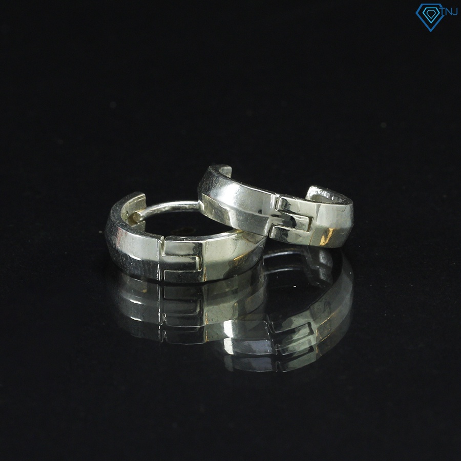 Bông tai nam bạc 925 giá rẻ cá tính BTA0039 - Trang sức TNJ