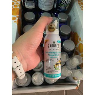 Xịt mũi lô hội đẩy đờm zarbee's 88ml cho bé