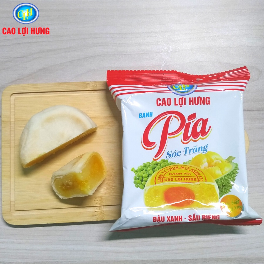 BÁNH PÍA SÓC TRĂNG - BÁNH PÍA ĐẬU XANH SẦU RIÊNG 70G/90G_TRỨNG MUỐI XÂY, ĐẶC SẢN VIỆT