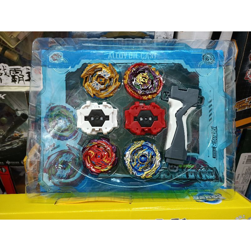 Hộp đồ chơi con quay BEYBLADE DUEL BATTLE có sàn thi đấu 329-60