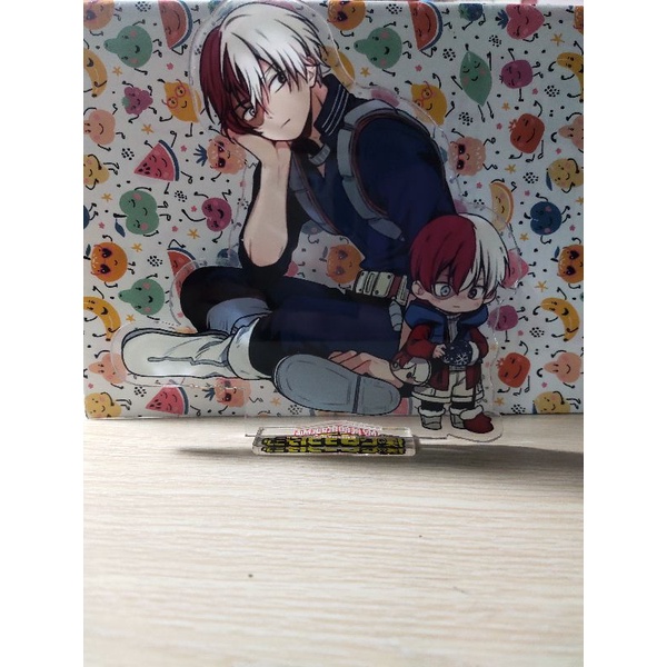 Mô hình standee nhân vật Todoroki Shoto My hero MHA anime nhật bản decor trang trí bàn học phòng ngủ xinh xỉu